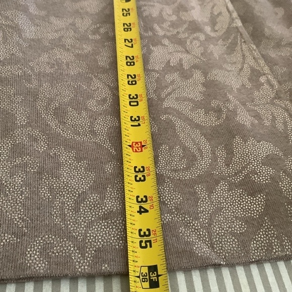 Chico's Tan Long Cardigan Size 1 #390 - Picture 9 of 9